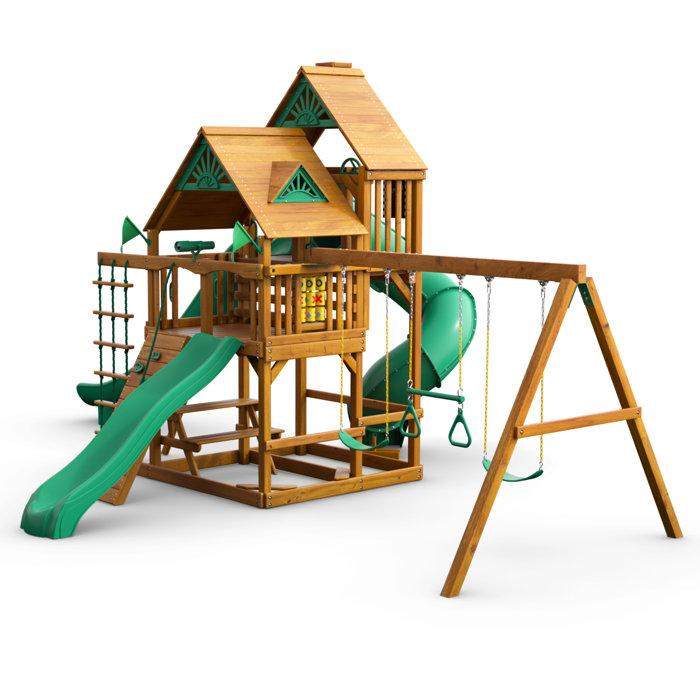 Gorilla Playsets Great Skye II Swing Set & Reviews Wayfair